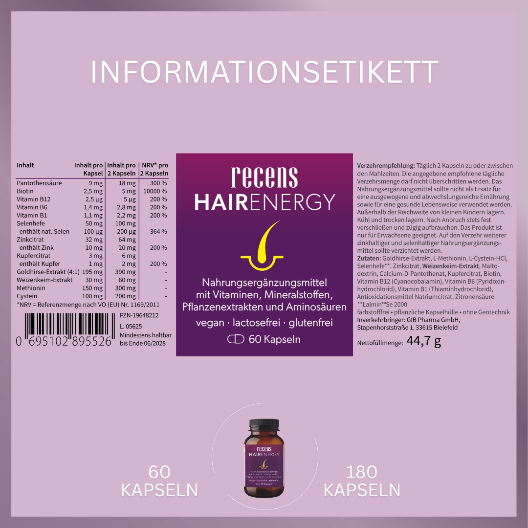 HAIRENERGY Kapseln