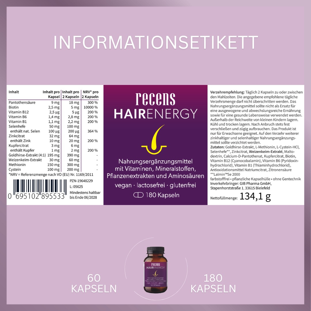 HAIRENERGY Kapseln